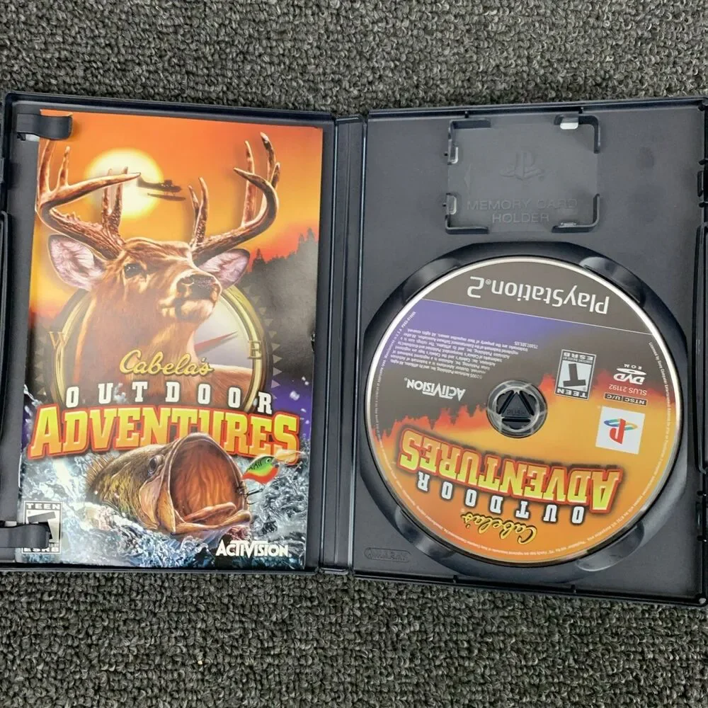Cabelas Hunting PS2 Game Lot Of 4 (Playstation 2) Dangerous Hunts Safari Trophy